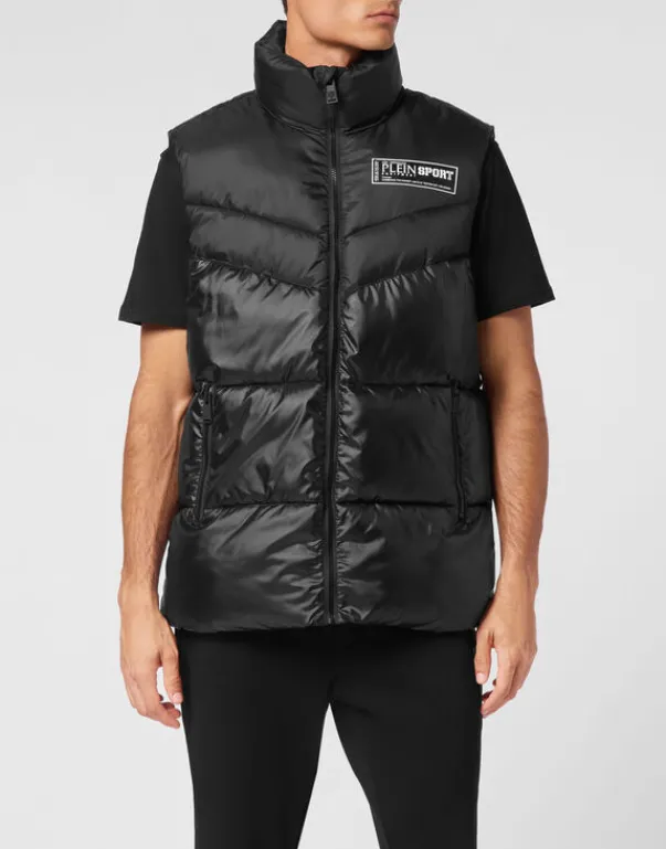 Best Nylon Puffered Vest Jacket Herren Herren | Jacken