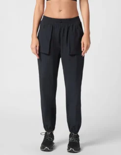 Clearance Nylon Stretch High Waisted Jogging Pants Damen Sportbekleidung