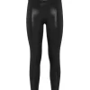 Sale Overlock Push Up Leggings Scratch Damen Sportbekleidung