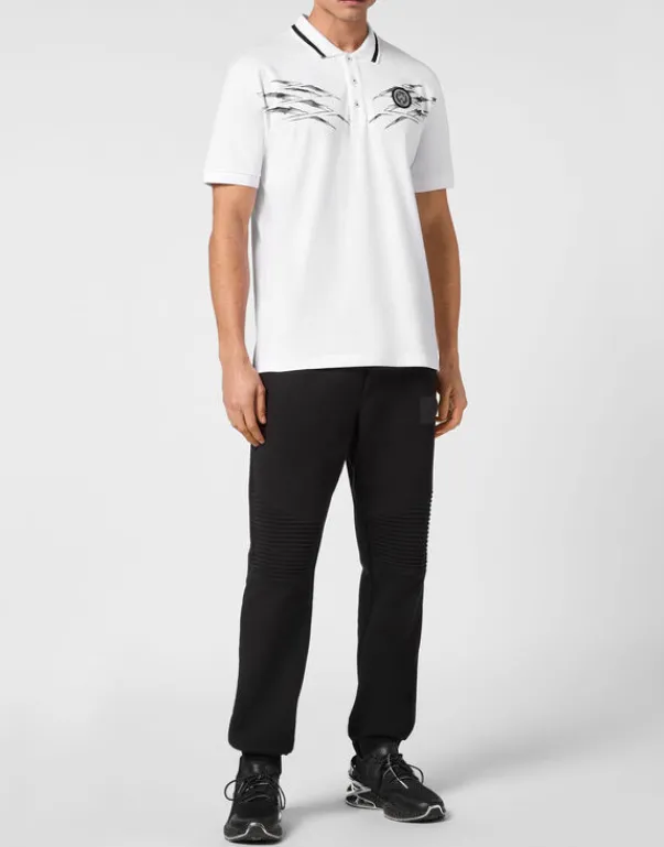 Online Piquet Polo SS Scratch Herren T-shirt