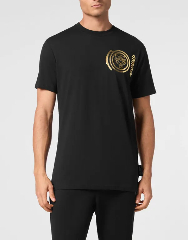 Best Cotton T-shirt Round Neck SS Lamina Tiger Herren T-shirt