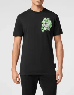 New Cotton T-shirt Round Neck SS Tiger Herren T-shirt