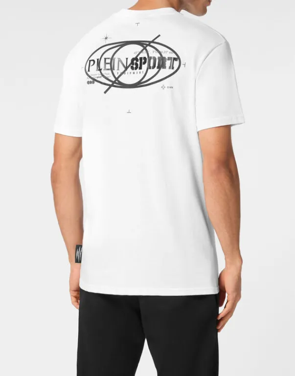 Hot Cotton T-shirt Round Neck SS Logos Herren T-shirt