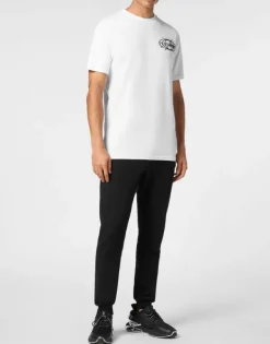Hot Cotton T-shirt Round Neck SS Logos Herren T-shirt