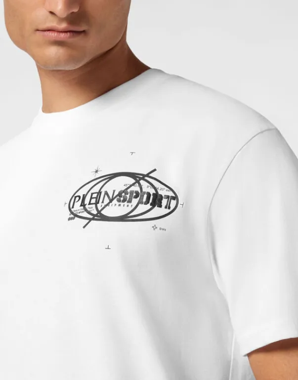 Hot Cotton T-shirt Round Neck SS Logos Herren T-shirt