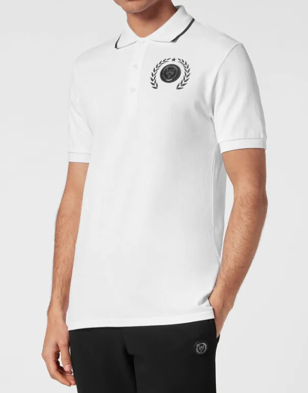 Clearance Polo Shirt Slim Fit SS Carbon Tiger Herren T-shirt