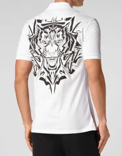 Outlet Polo shirt SS Thunder Tiger Herren T-shirt