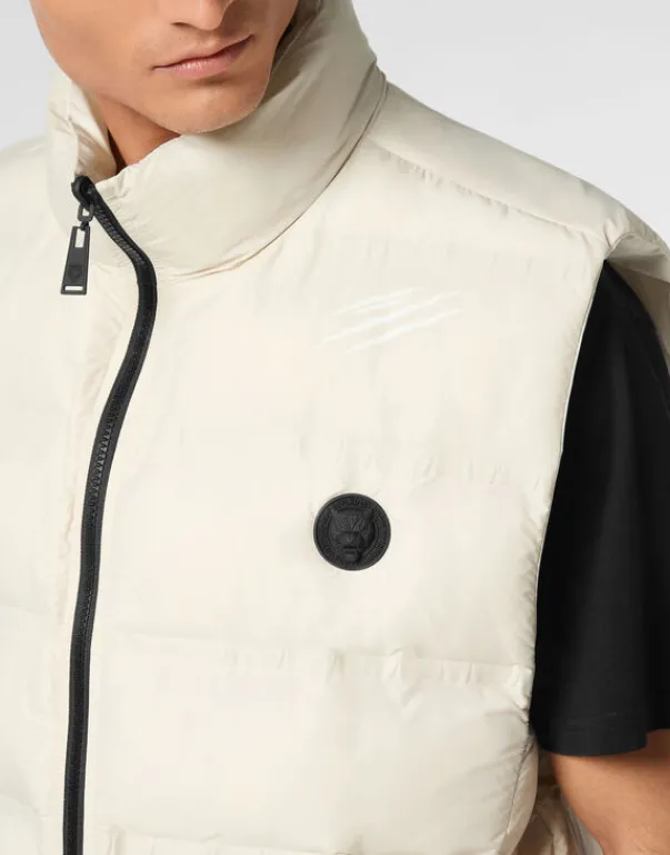 Sale Reversible Lightweight Padded Vest Scratch Herren Jacken