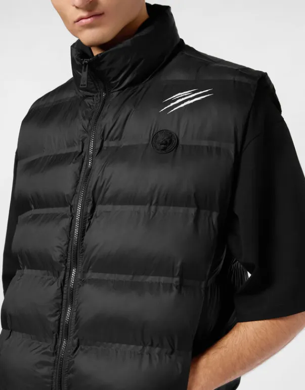 Outlet Reversible Lightweight Padded Vest Scratch Herren Herren | Jacken