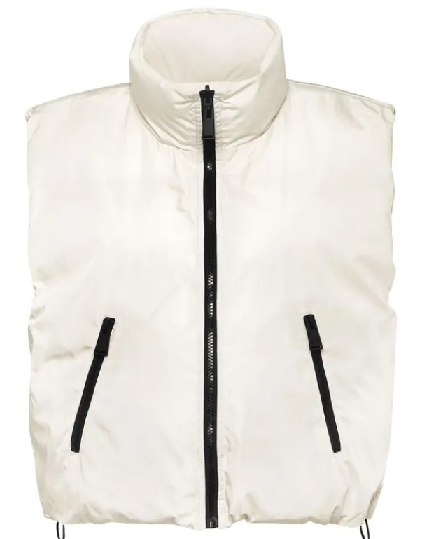 Outlet Reversible Lightweight Padded Vest Scratch Damen Damen | Jacken