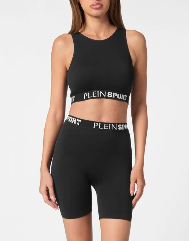 New Rib Seamless Training Sport Bra Logo Damen Sportbekleidung