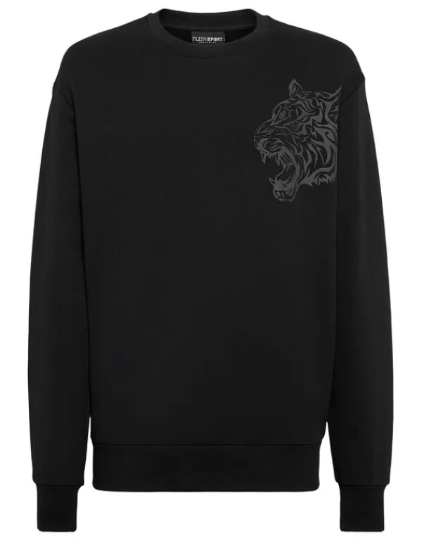 Outlet Roundneck Sweatshirt Tiger Herren Sportbekleidung