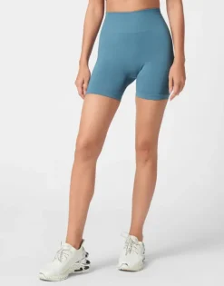 Discount Seamless Micro Biker Shorts Logo Damen Sportbekleidung