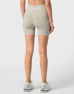New Seamless Micro Biker Shorts Logo Damen Sportbekleidung