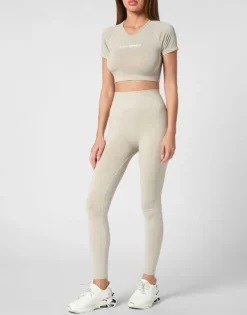 Fashion Seamless Sport Leggings Logo Damen Sportbekleidung