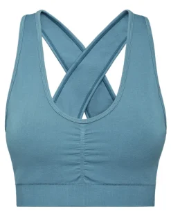 Fashion Seamless Wide Straps Sport Bra Logo Damen Sportbekleidung