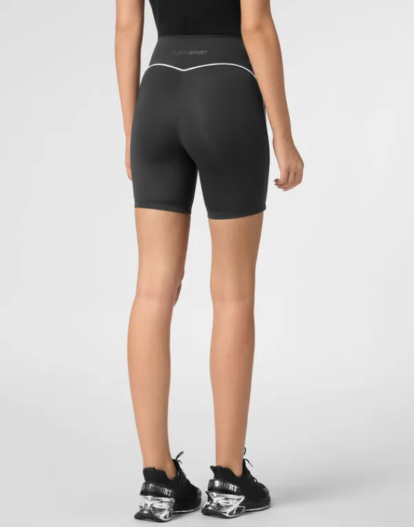 Sale Silky Soft Piping Biker Shorts Damen Sportbekleidung
