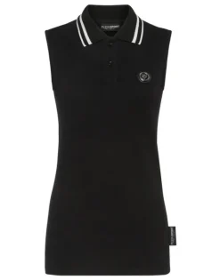 Outlet Sleeveless Polo shirt Damen T-shirts & Poloshirts