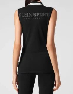 Outlet Sleeveless Polo shirt Damen T-shirts & Poloshirts