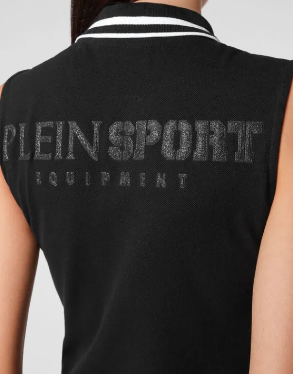 Outlet Sleeveless Polo shirt Damen T-shirts & Poloshirts
