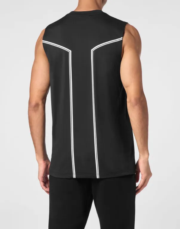 Sale Sleeveless T-shirt Round Neck SS Herren T-shirt