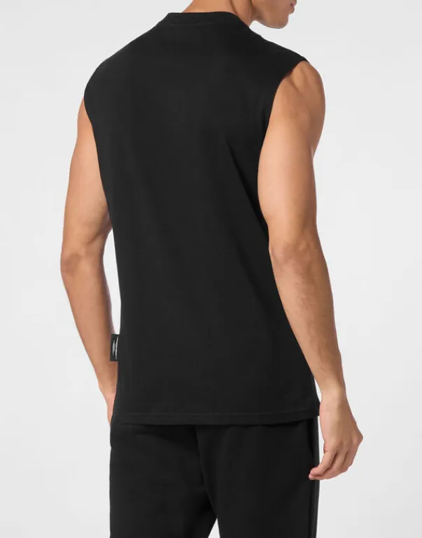 New Sleeveless T-shirt Round Neck SS Tiger Herren T-shirt