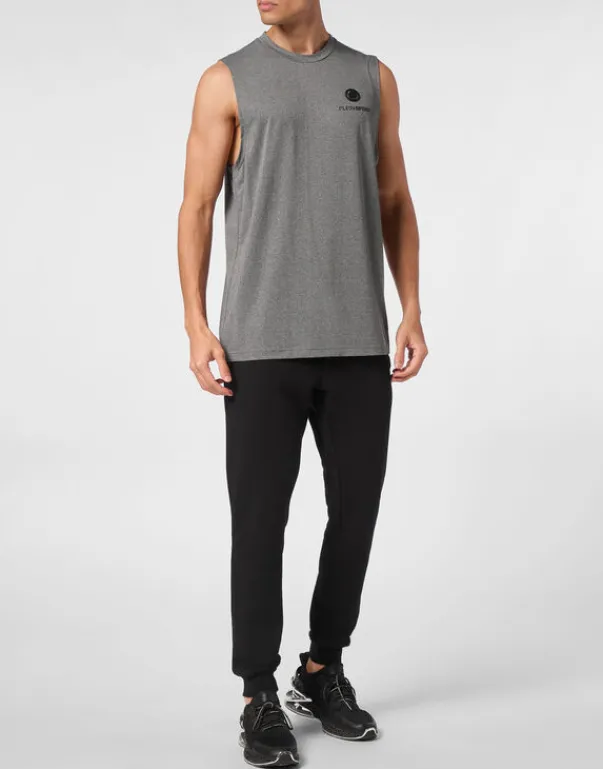 Best Sleeveless T-shirt Round Neck SS Herren T-shirt