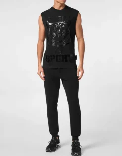 Sale Sleeveless T-shirt Round Neck SS Tiger Herren T-shirt