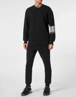 Fashion Sweatshirt LS Barcode Herren Sportbekleidung