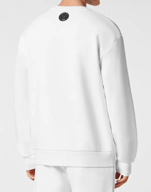 New Sweatshirt LS Carbon Tiger Herren Sportbekleidung