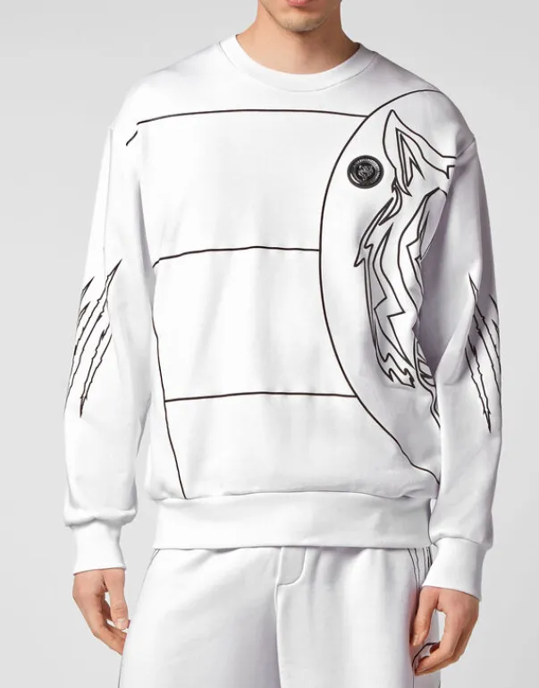 Fashion Sweatshirt LS Tiger Herren Sportbekleidung