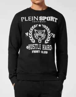 New Sweatshirt LS Tiger Herren Sportbekleidung