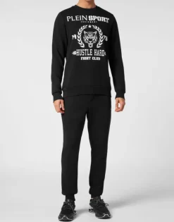 New Sweatshirt LS Tiger Herren Sportbekleidung