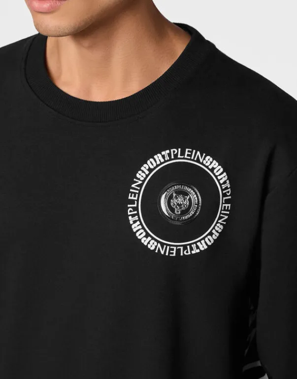 Fashion Sweatshirt Round Neck Carbon Tiger Herren Sportbekleidung