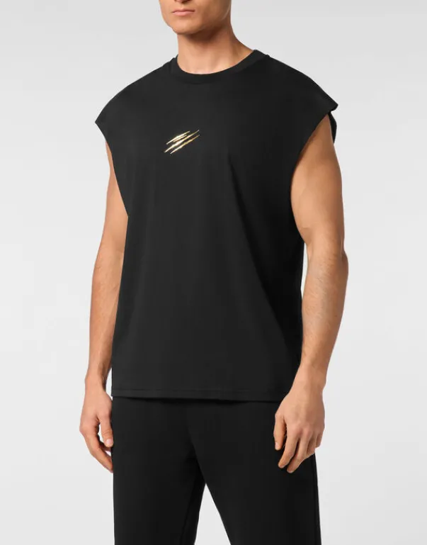 Discount Tanktop T-shirt Label Herren T-shirt