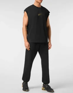 Discount Tanktop T-shirt Label Herren T-shirt