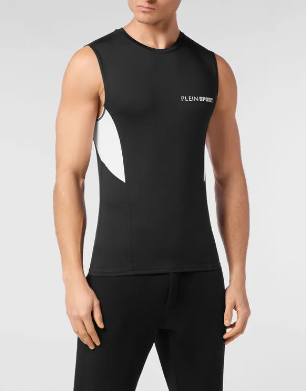 Fashion Technical Jersey T-shirt Sleeveless Herren T-shirt