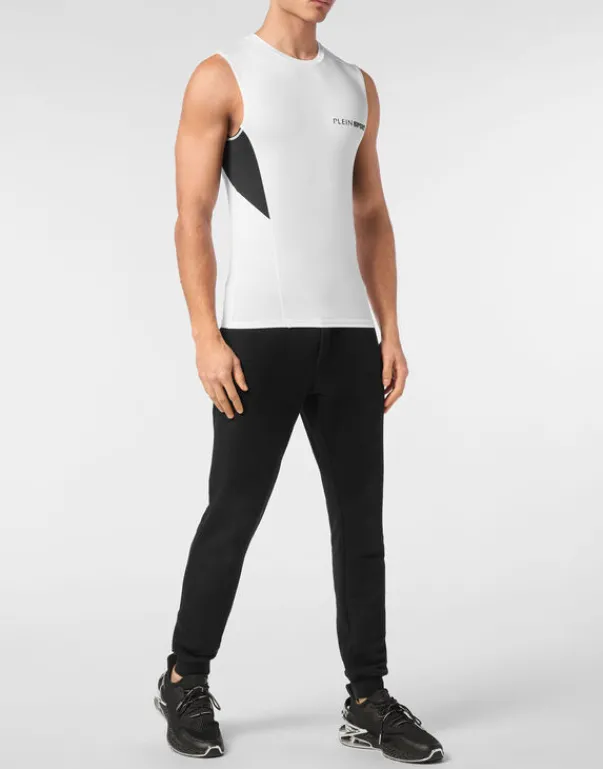 New Technical Jersey T-shirt Sleeveless Herren T-shirt