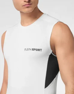 New Technical Jersey T-shirt Sleeveless Herren T-shirt