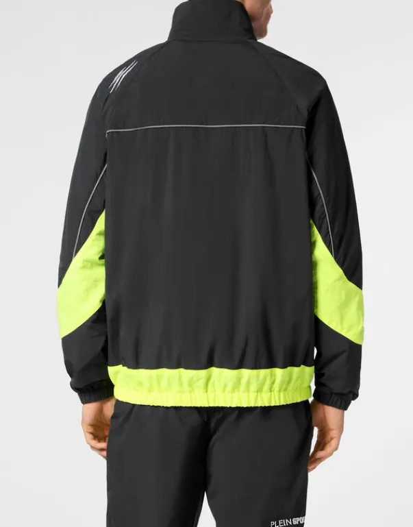 Hot Technical Jogging Bomber Jacket LS Scratch Herren Sportbekleidung