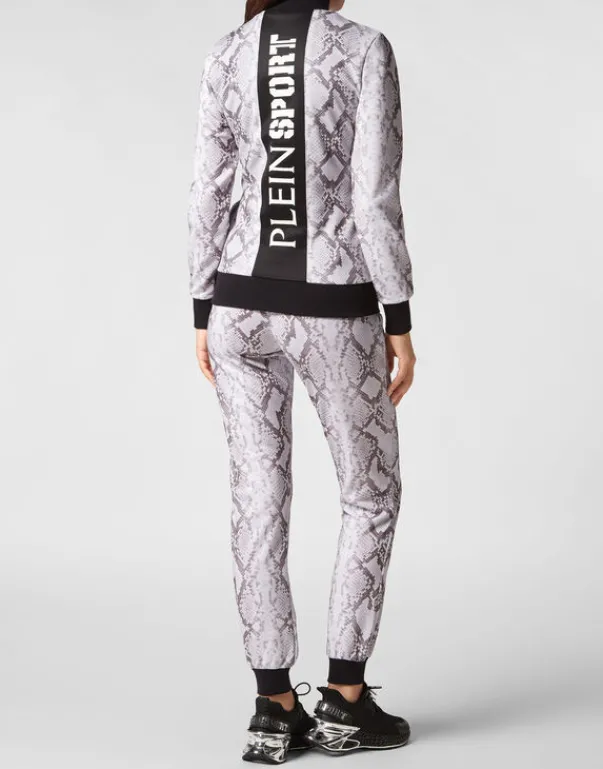 New Triacetate Jogging Tracksuit: Top/Trousers Pitone Damen Sportbekleidung