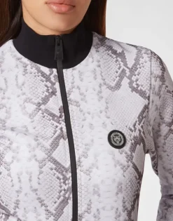 New Triacetate Jogging Tracksuit: Top/Trousers Pitone Damen Sportbekleidung