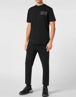 Outlet T-shirt Round Neck LS Herren T-shirt