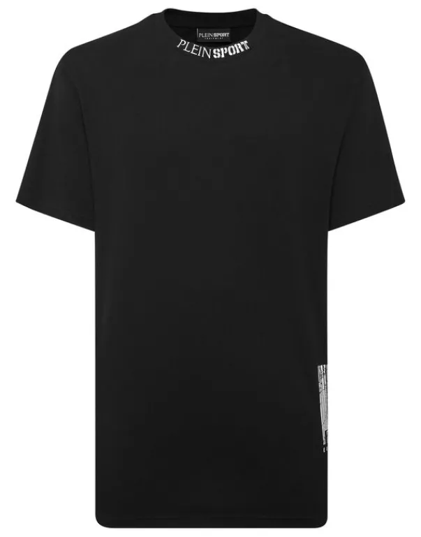 Hot T-shirt Round Neck SS Barcode Herren T-shirt