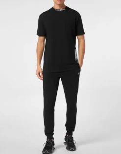 Hot T-shirt Round Neck SS Barcode Herren T-shirt