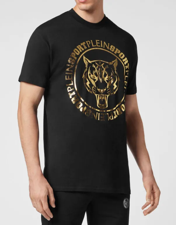 Hot T-shirt Round Neck SS Carbon Tiger Herren T-shirt