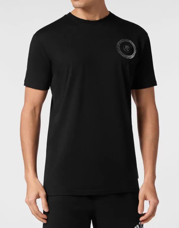 Clearance T-shirt Round Neck SS Carbon Tiger Herren T-shirt