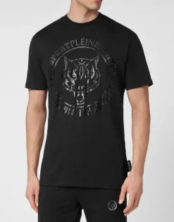 Best T-shirt Round Neck SS Carbon Tiger Herren T-shirt