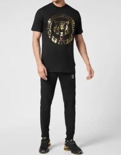 Hot T-shirt Round Neck SS Carbon Tiger Herren T-shirt