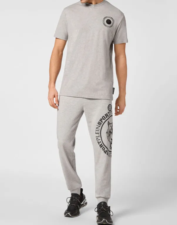 Online T-shirt Round Neck SS Carbon Tiger Herren T-shirt